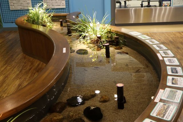 tank modeled after a stream