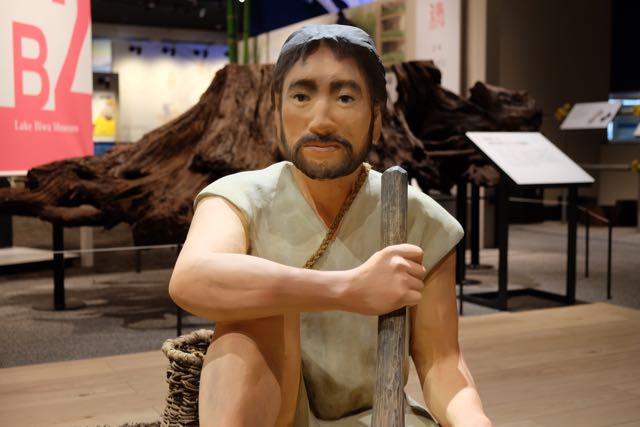 Model of a Jomon hunter-gatherer
