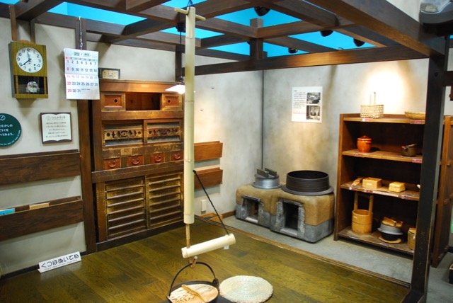A traditional kitchen