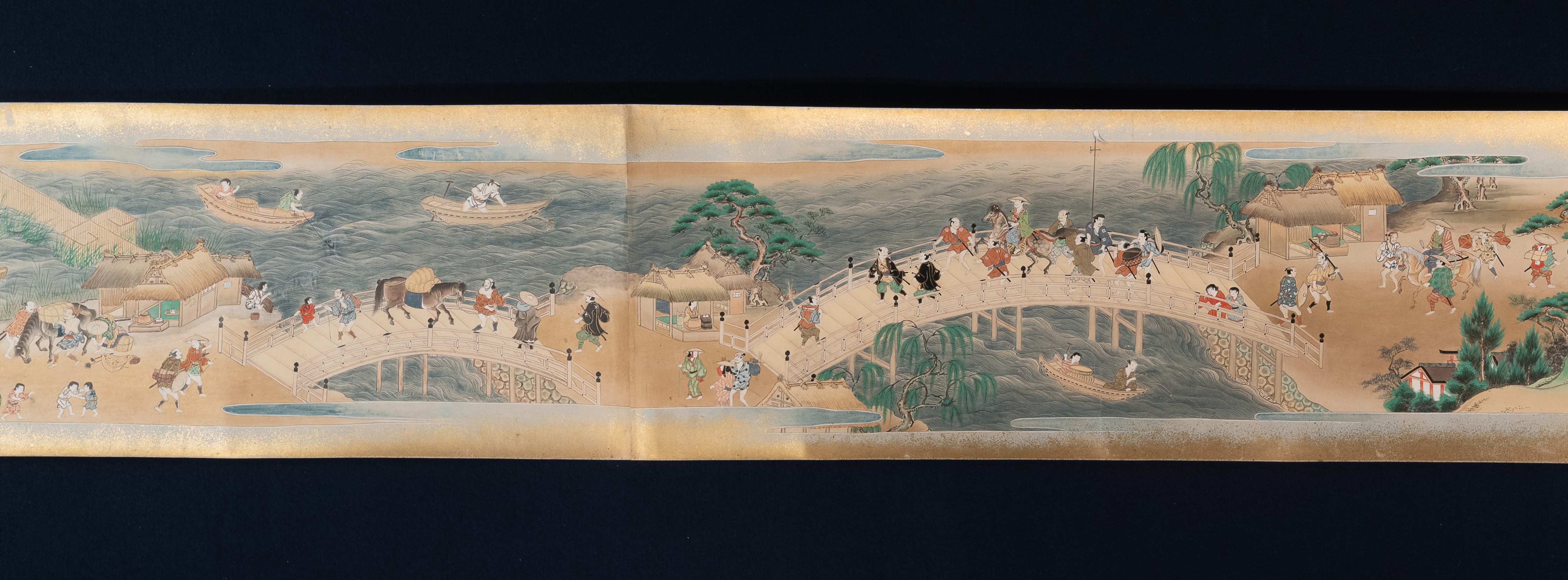 第36回学芸員のこだわり展示「江戸時代の湖畔イメージに迫る―「湊はん志やう画巻」をよむ―」